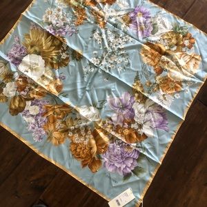 Valentino 100% silk scarf
